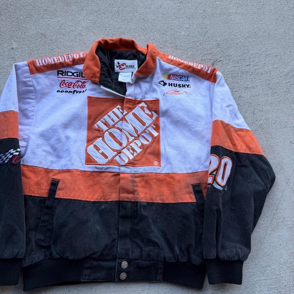 Vintage youth nascar home depot jacket racing vintage